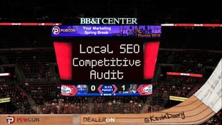 Competitive Local SEO audit 2019