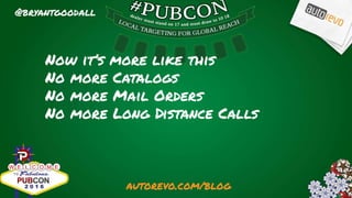 #pubcon
 