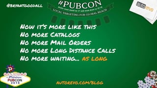#pubcon
 