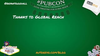 #pubcon
 