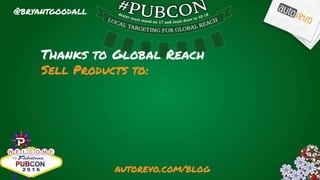 #pubcon
 