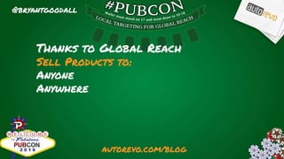 #pubcon
 
