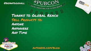 #pubcon
 