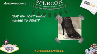 #pubcon
 