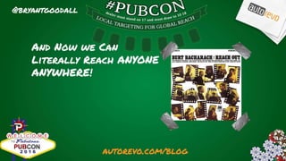 #pubcon
 