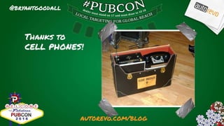 #pubcon
 