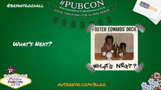 #pubcon
 