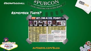 #pubcon
 