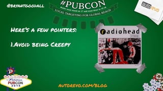 #pubcon
 