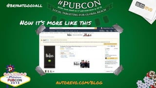 #pubcon
 