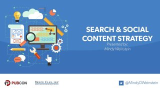 Search & Social Content Strategy by Mindy Weinstein