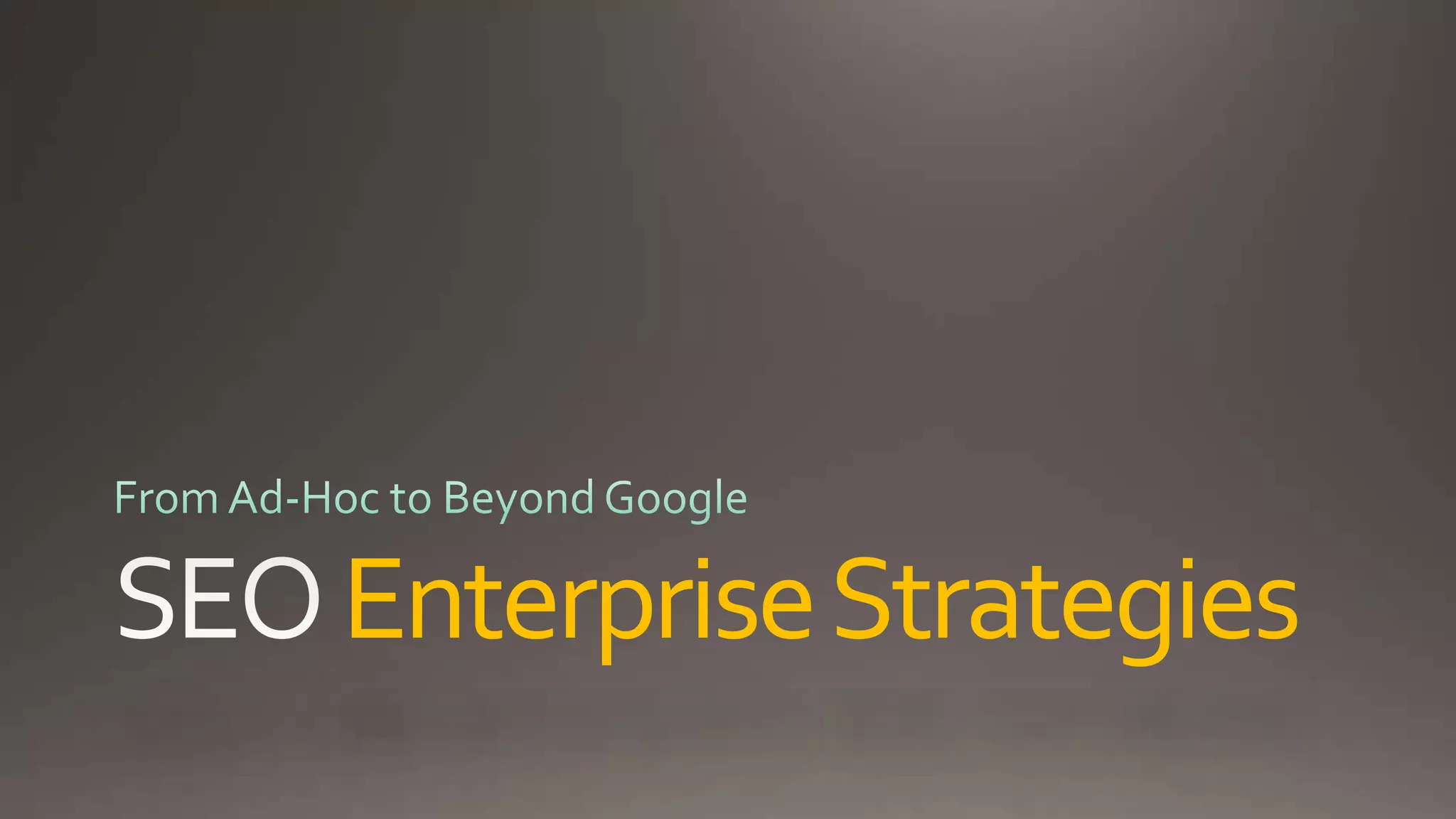 EnterpriseStrategies
 