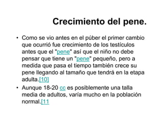 PUBERTAD