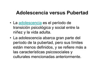 PUBERTAD