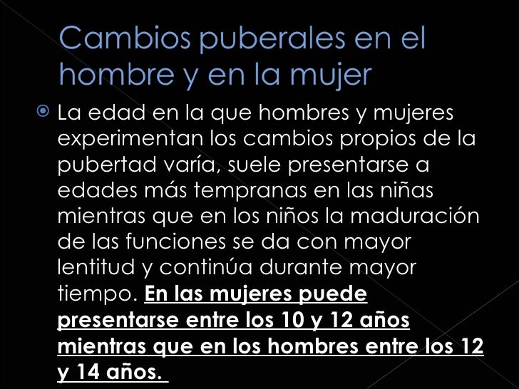 Pubertad