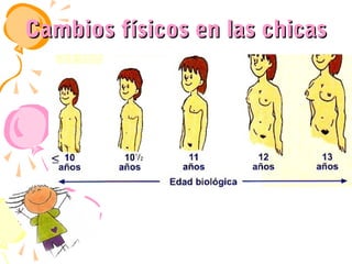 Cambios físicos en las chicas

 
