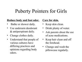 Puberty | PPT