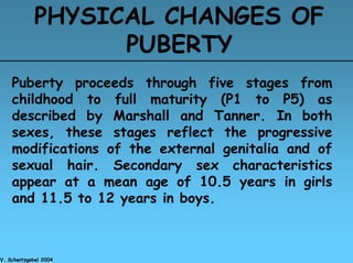 Puberty - A presentation for medical students | PDF