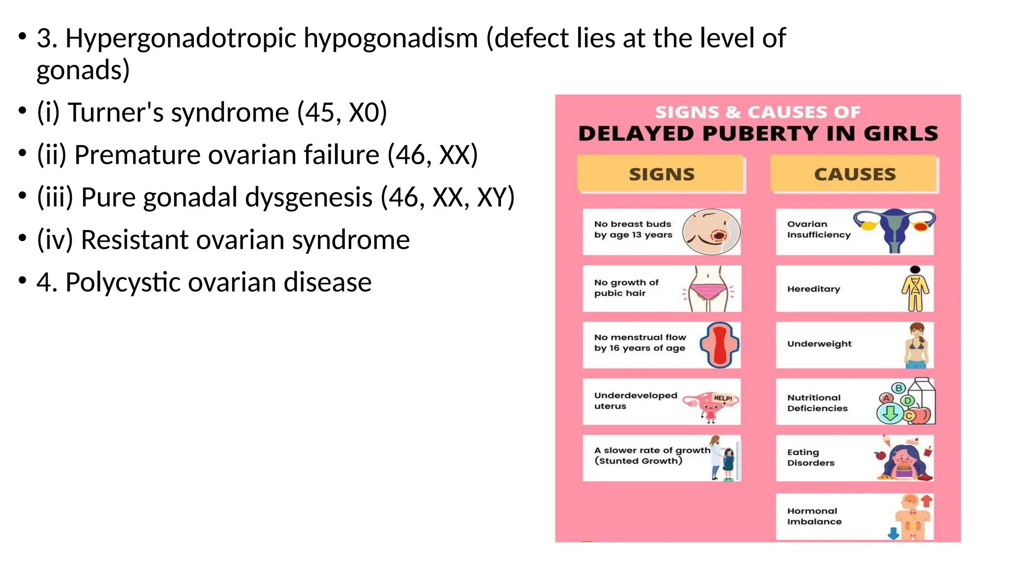 Puberty Issues PUBERTY DISORDERs ppt by doc maney .pptx | Hormonal Disorders ...