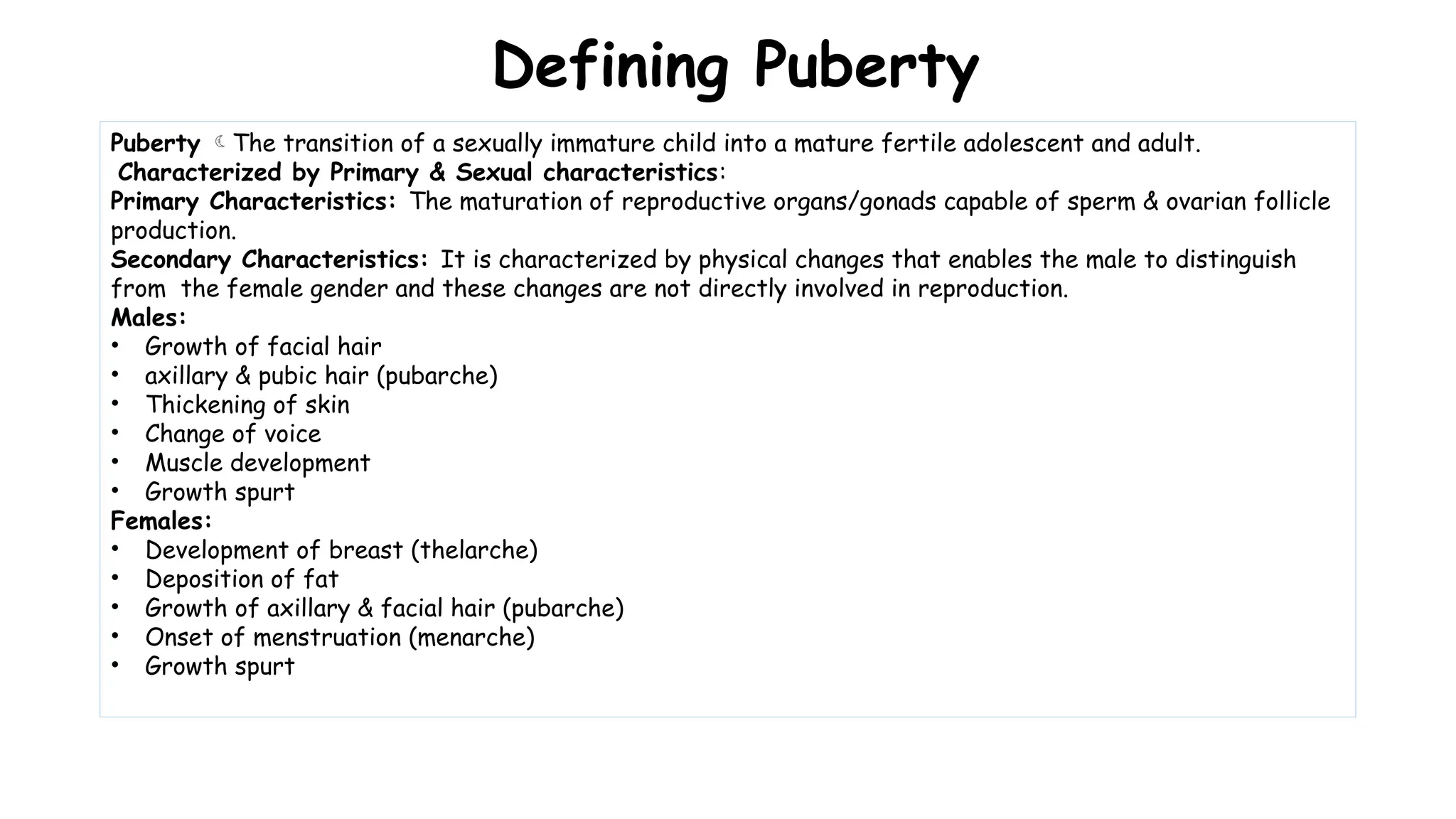 Puberty & Menopause.pptx hormonal changes during puberty and menopause ...