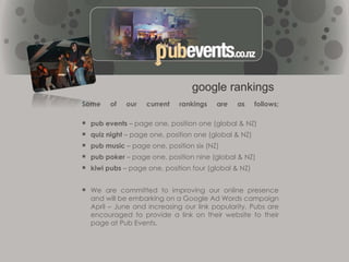 attract both local patrons and overseas visitors to your venue 