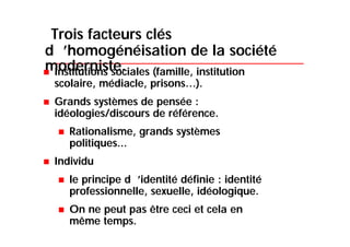 Le postmodernisme qui rythme notre quotidien