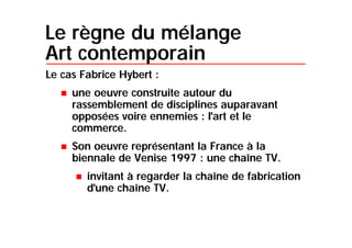 Le postmodernisme qui rythme notre quotidien