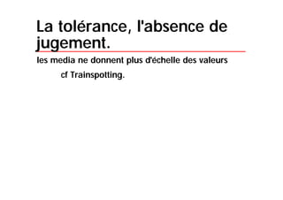 Le postmodernisme qui rythme notre quotidien