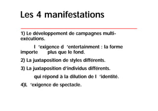 Le postmodernisme qui rythme notre quotidien