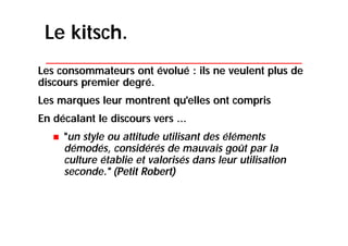 Le postmodernisme qui rythme notre quotidien