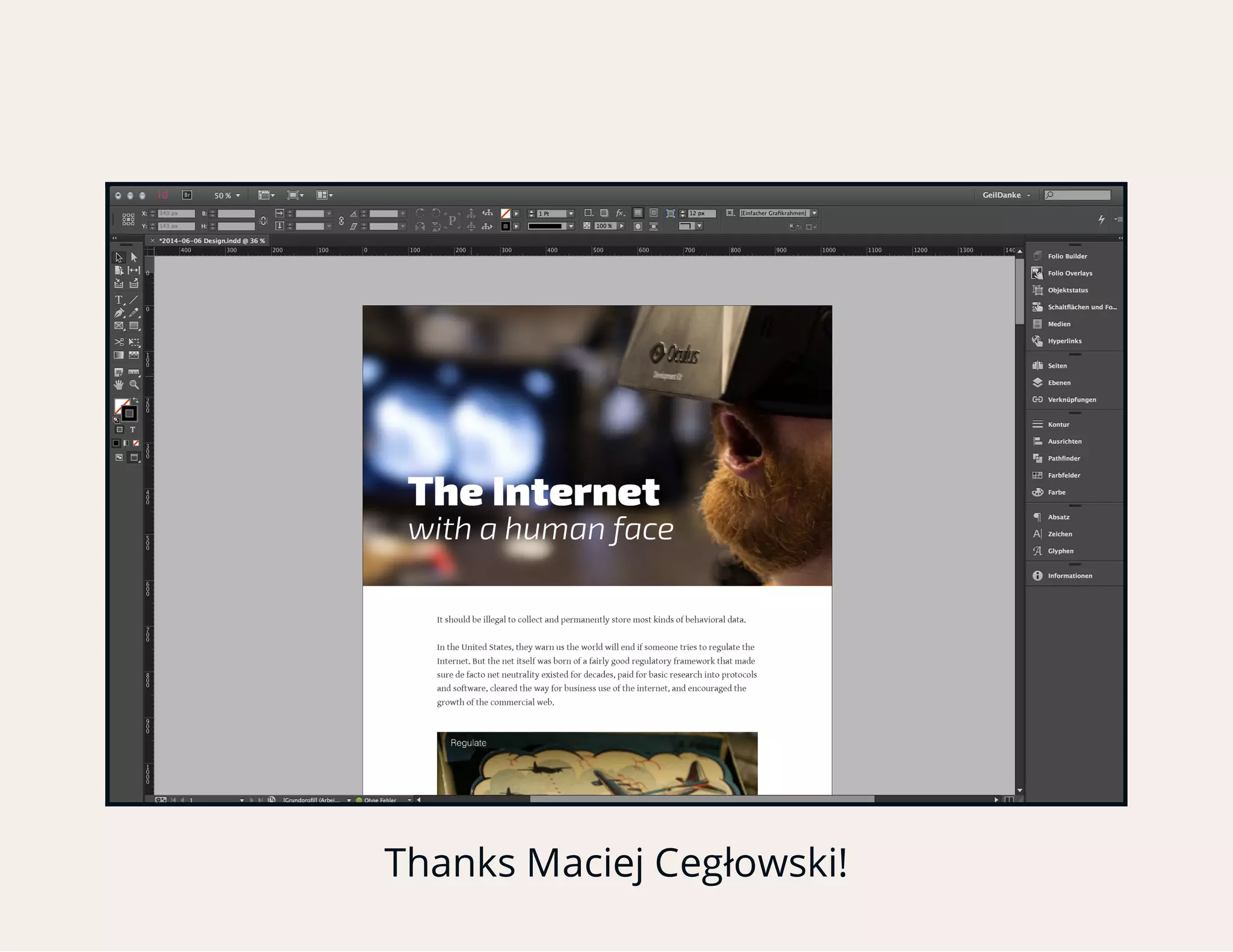 Thanks Maciej Cegłowski! 