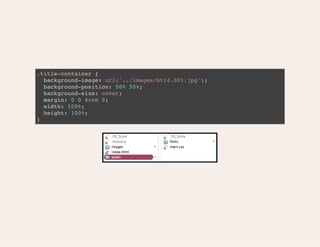 HTML und CSS für Designer / HTML & CSS for designers (PUBKON 2014)