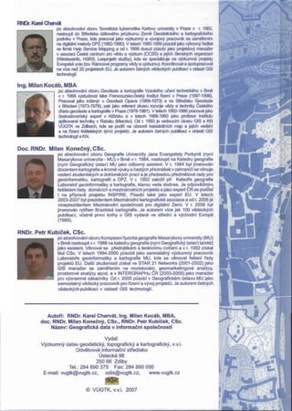 Geografická data v informační společnosti