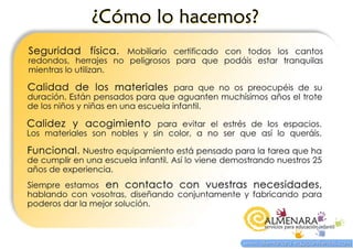 ¿Cómo lo hacemos?
www.alemanara-equipamientos.com