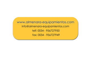 Almenara: muebles para escuelas infantiles