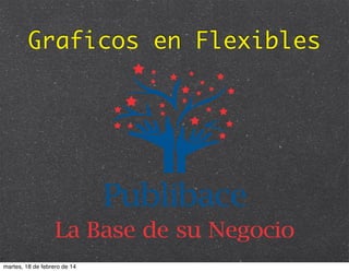 Graficos en Flexibles

martes, 18 de febrero de 14

 