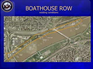 BOATHOUSE ROW existing conditions 