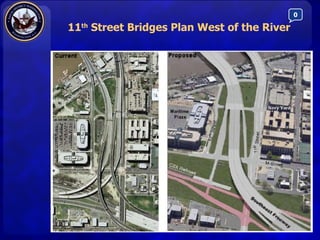 0 11 th  Street Bridges Plan West of the River   