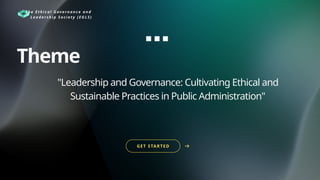 Public-Administration Leadership and Governance | PPTX