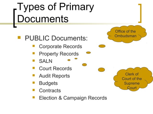 Public Material Example Public and-private-documents | PPT