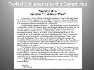 Typical Documents to the Committee
 