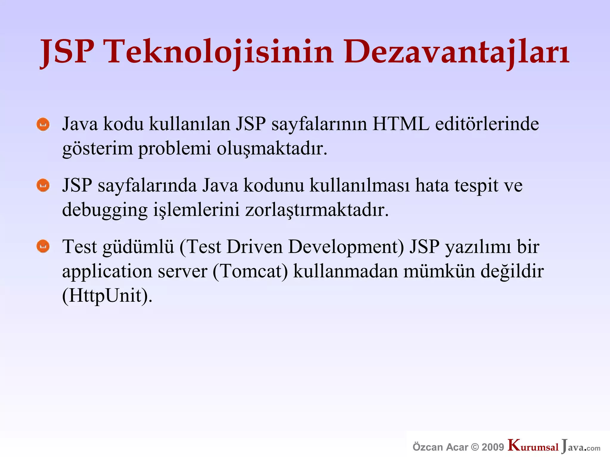 Özcan Acar  Ankara Cankaya Universitesi Wicket Webframework Sunumu