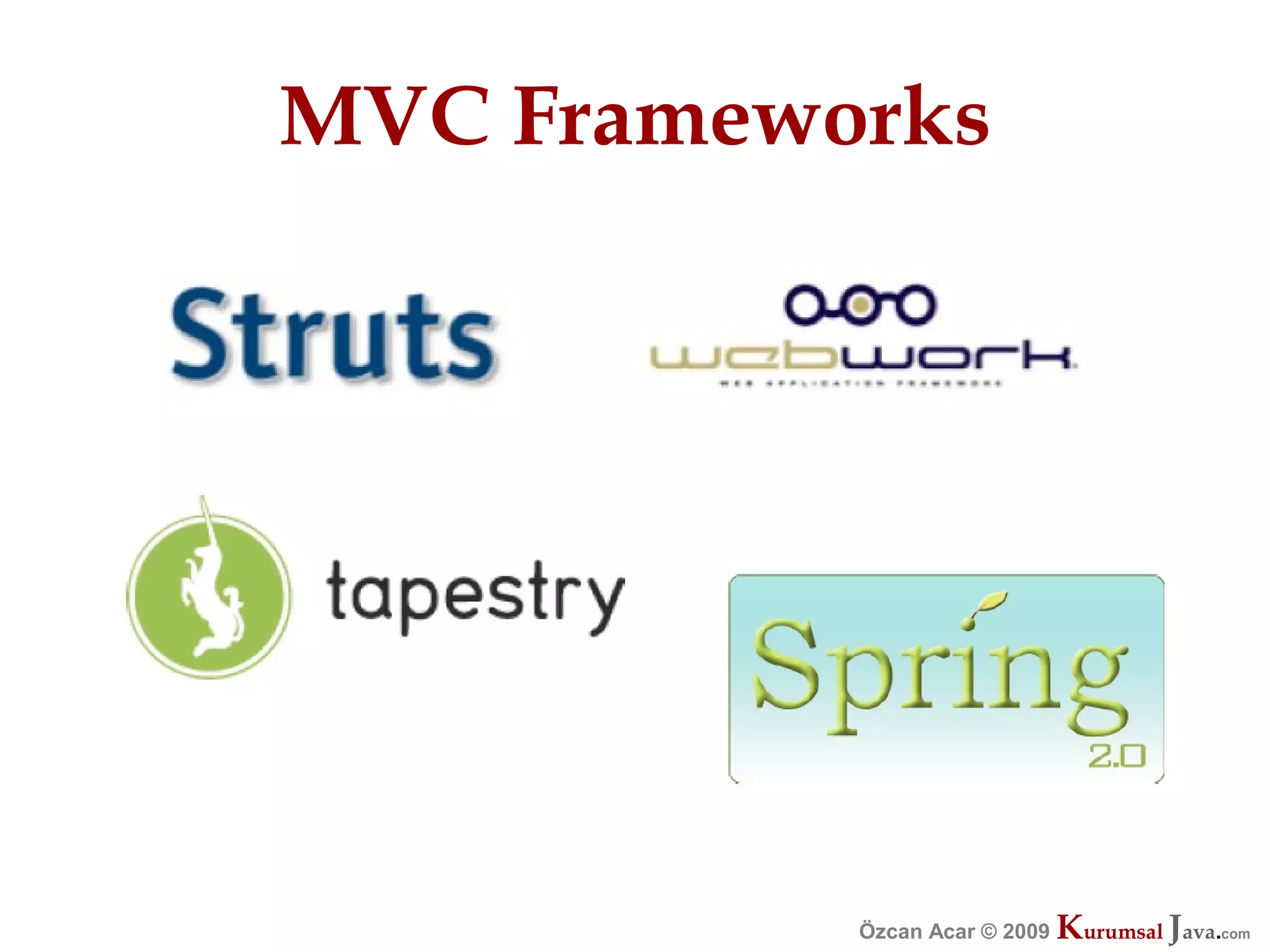 Özcan Acar  Ankara Cankaya Universitesi Wicket Webframework Sunumu
