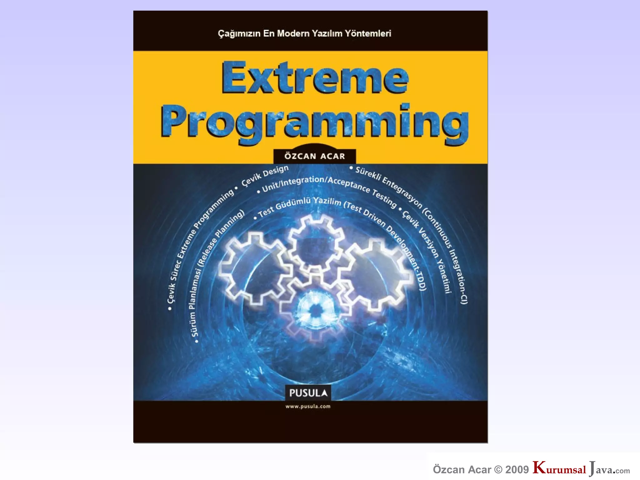 Özcan Acar  Ankara Cankaya Universitesi Wicket Webframework Sunumu