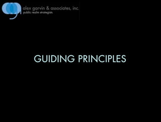 GUIDING PRINCIPLES