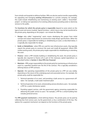 Public Private-Partnerships Reference Guide | PDF