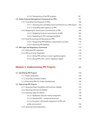 Public Private-Partnerships Reference Guide | PDF