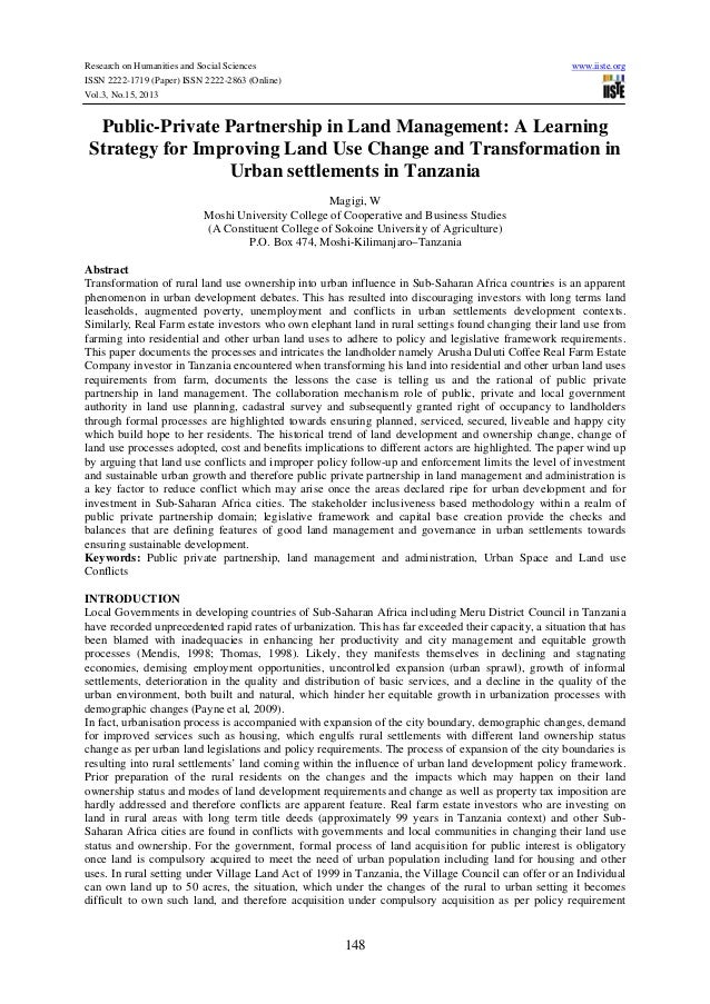 Public private partnership research paper