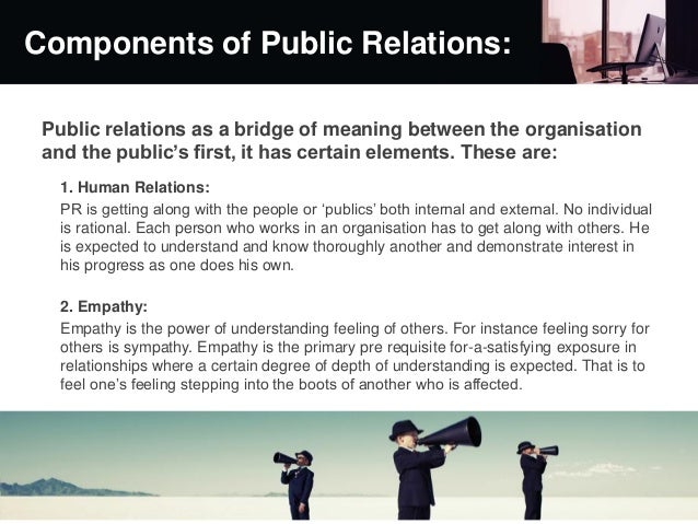 what does primary public relations mean