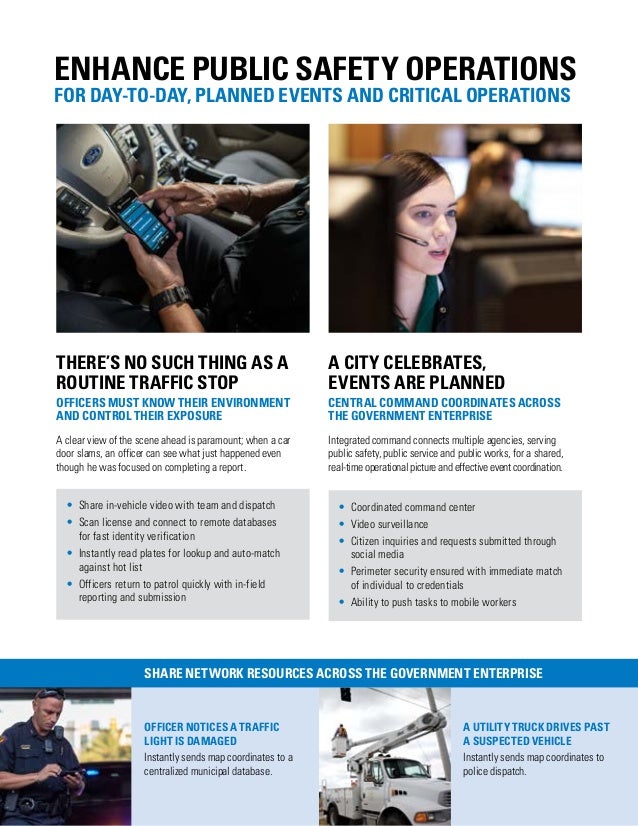 Public Safety LTE Mobile Broadband Brochure